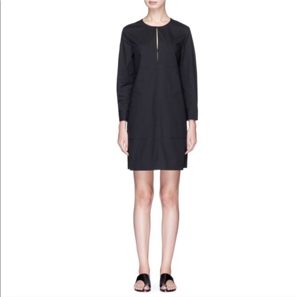 Jullitah B Slip Front Poplin Tunic Dress 2 - Picture 1 of 8